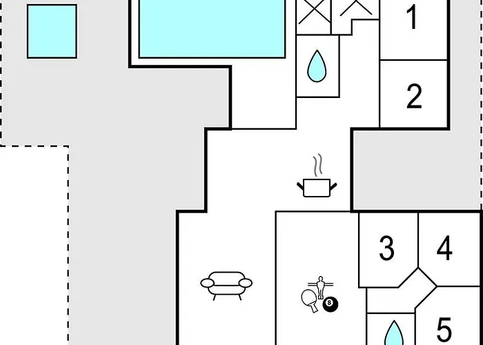 Gorgeous In With Sauna 度假居 布拉万德